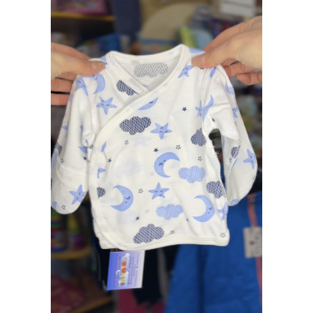 Комплект для новонародженого: повзунки, кофтинка з нецарапками та шапочка (0–3 міс)