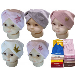 Пов’язки на голову для дівчат 1–5 років (12 кольорів)