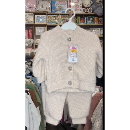 Костюм універсальний ангора для дітей 1–2 роки – кофта та штани