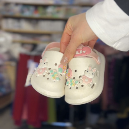 Крокси для дівчинки 12–16, дитячі, легкі