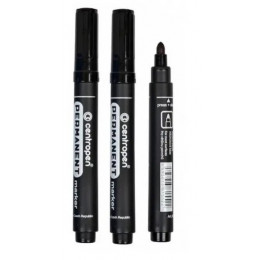 Перманентний маркер чорний "CENTROPEN"