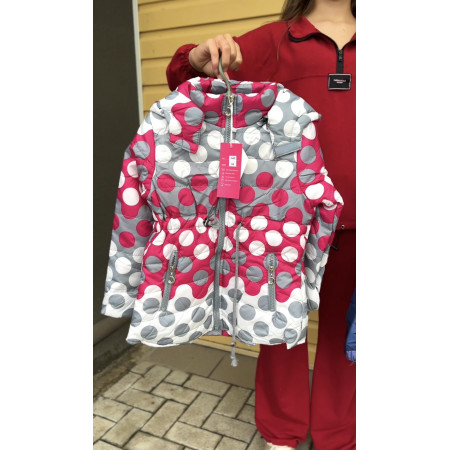 Демісезонна куртка для дівчинки 1–8 років — стильна дитяча куртка у 2 кольорах