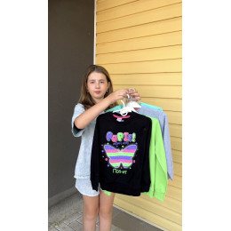 Кофта для дівчинки 1–7 років — стильна дитяча кофта у 4 кольорах