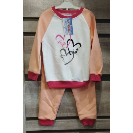 Костюм-двійка для дівчинки 1-4 роки • комплект кофта + штани, 2 кольори